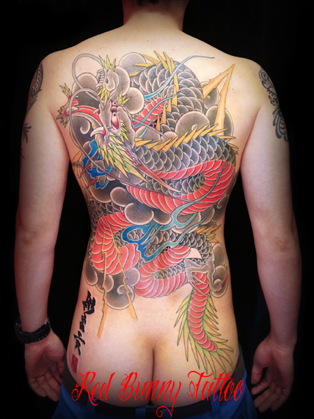 刺青　龍　デザイン